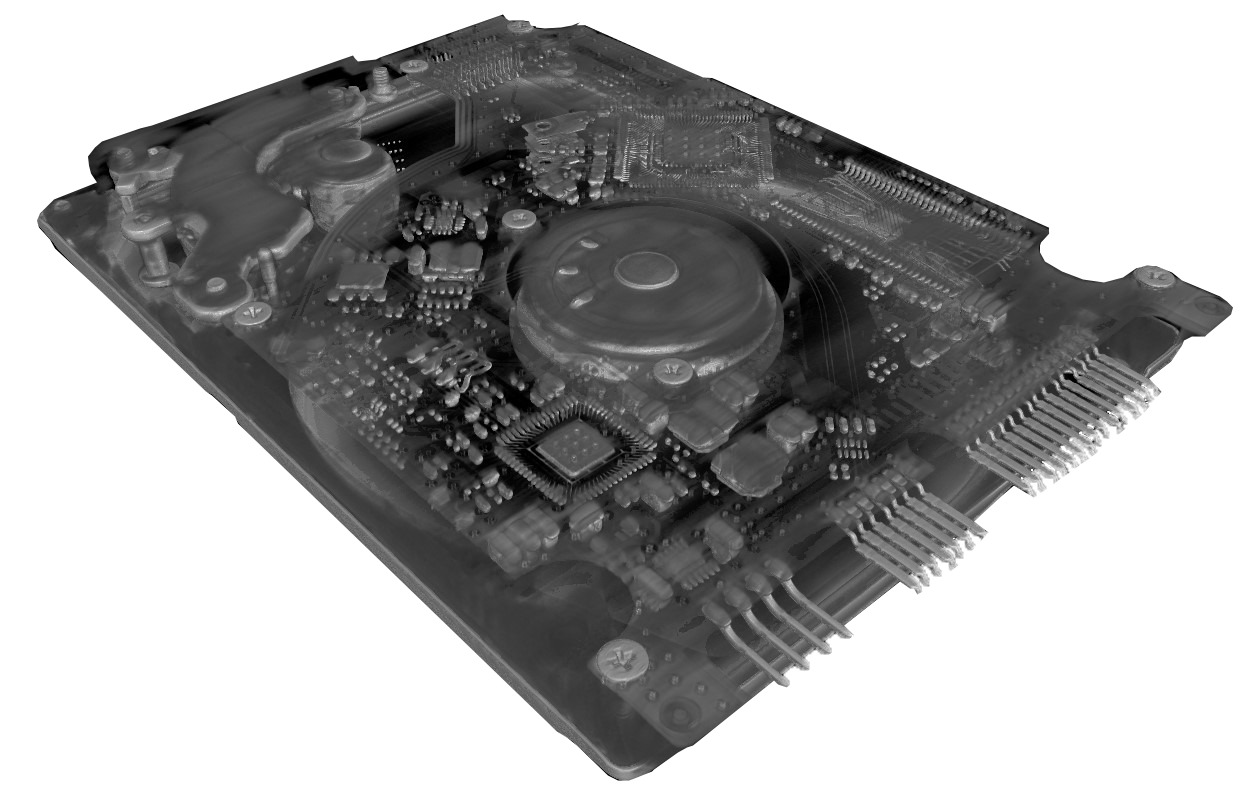 CT scan of PCB